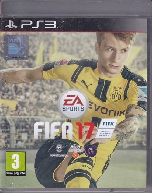 FIFA 17 - PS3 (B Grade) (Genbrug)